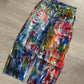 WC11Dene Trompe L'oeil Paint Splatter Jeans - Size L