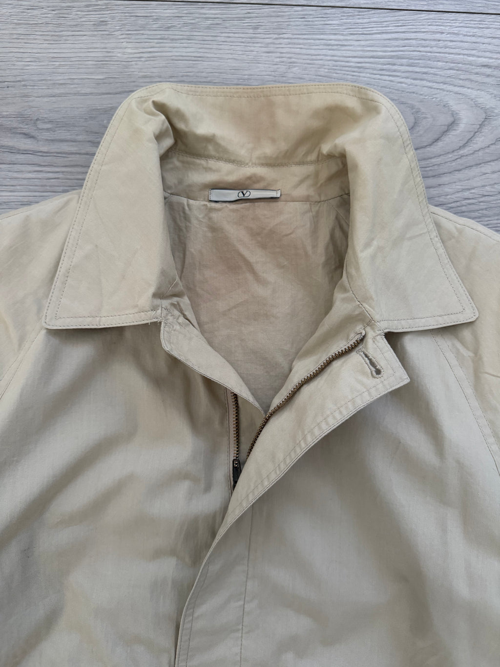 Valentino 1980s Zip Front Harrington Bomber Jacket - Size S