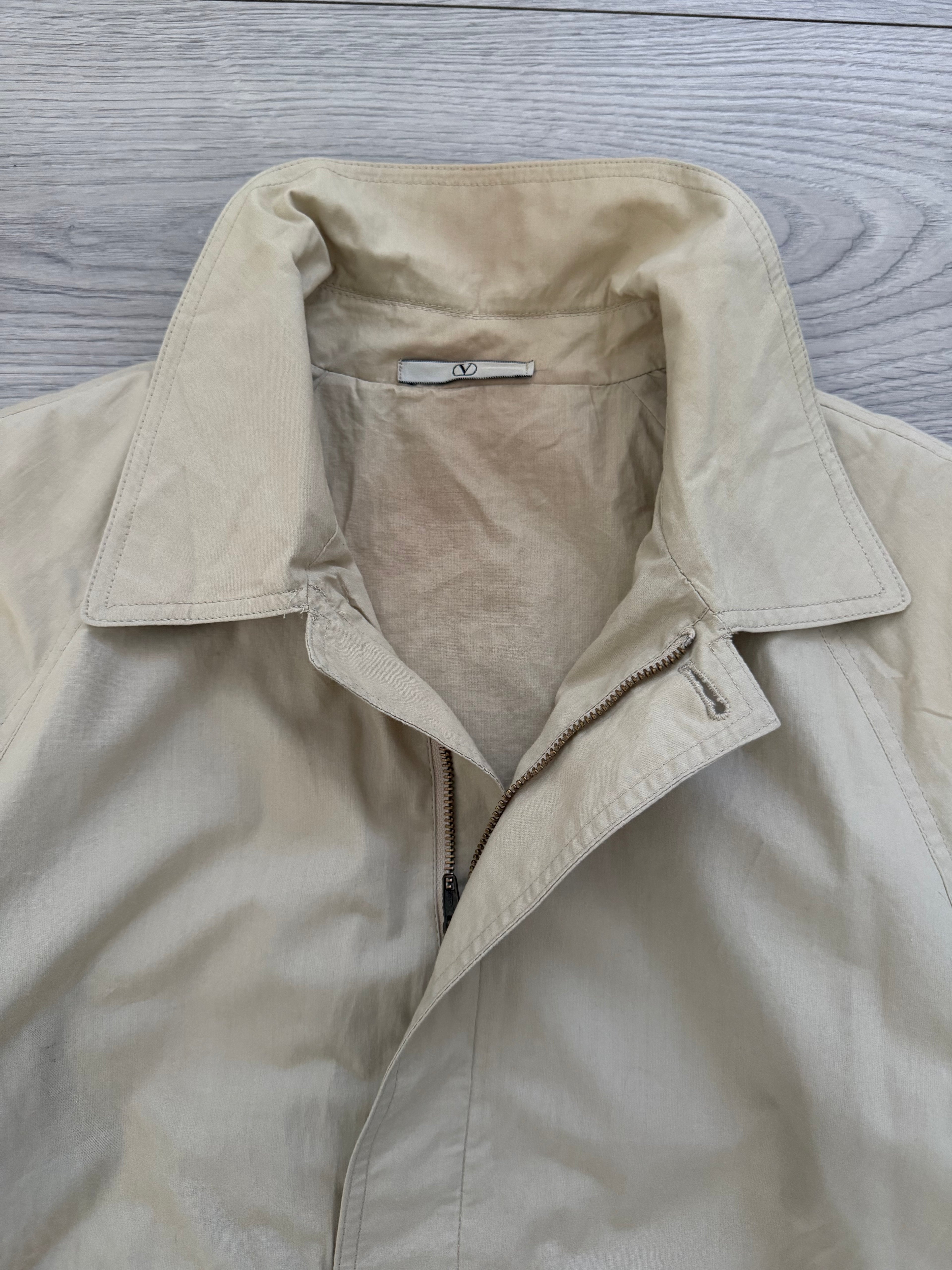 Valentino 1980s Zip Front Harrington Bomber Jacket - Size S