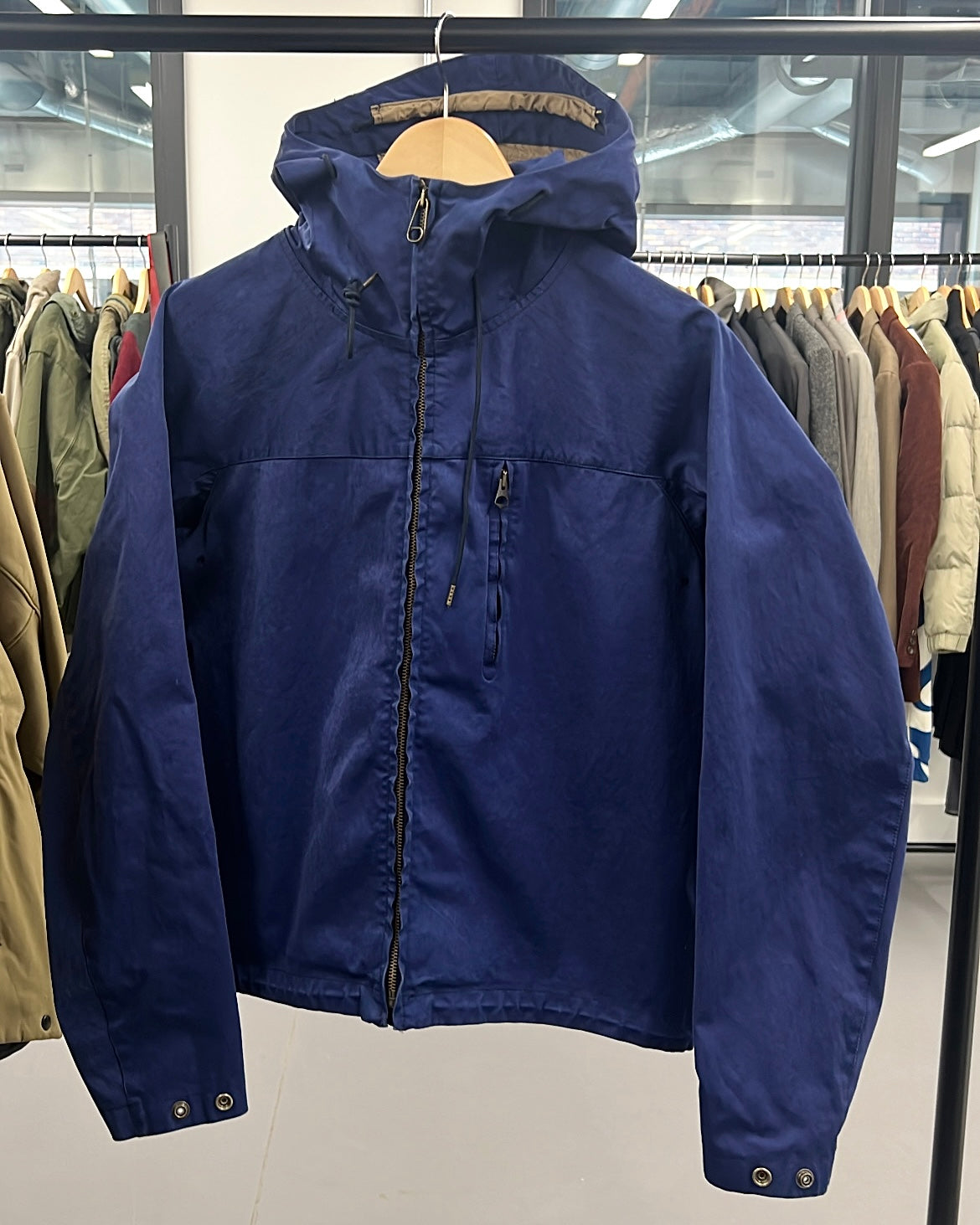 Ten C Garment Dyed Bonded Jacket - Size S