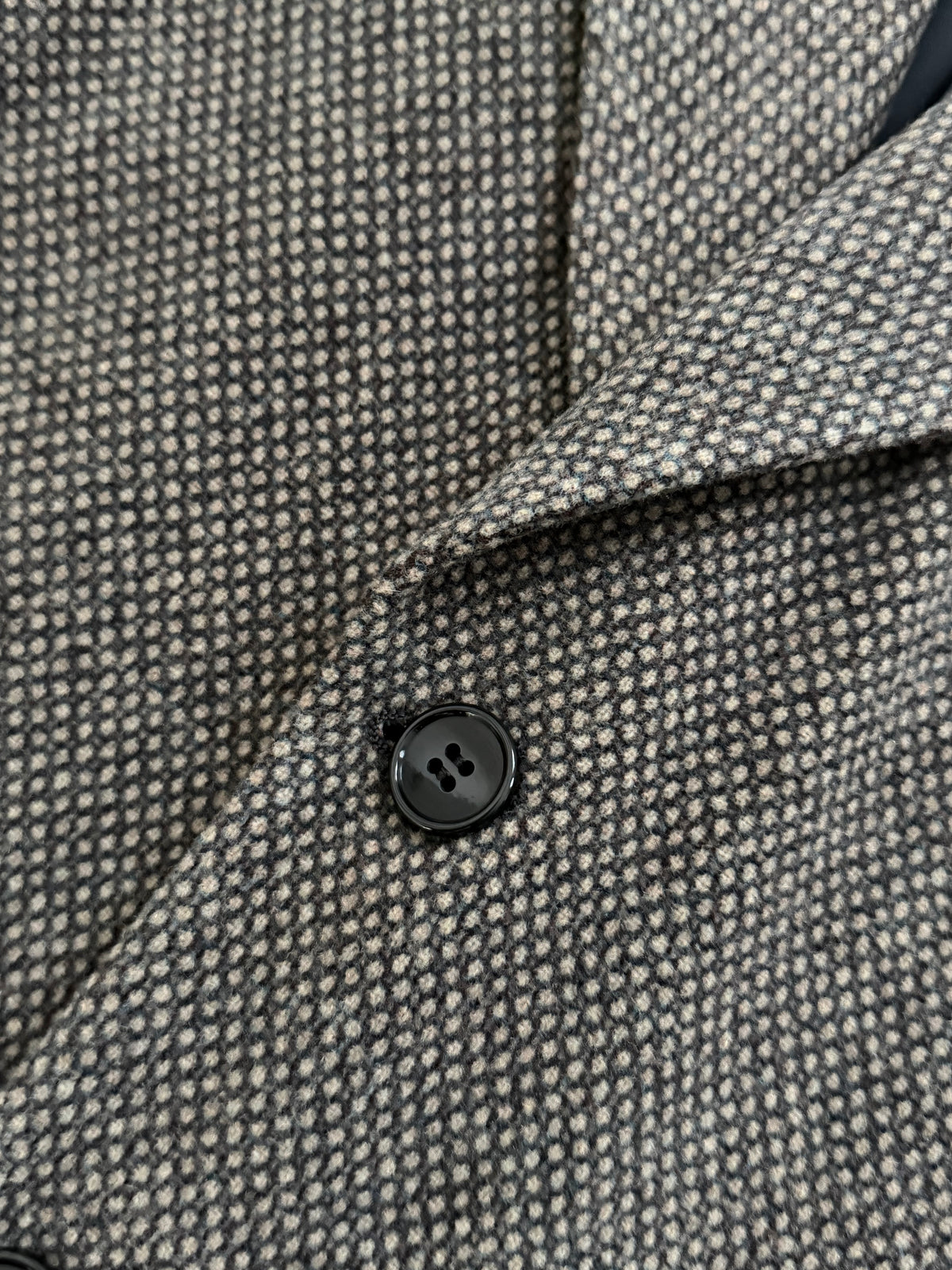 Giorgio Armani 1980s Wool Mohair 3B Textured Sport Jacket Blazer  - Size M