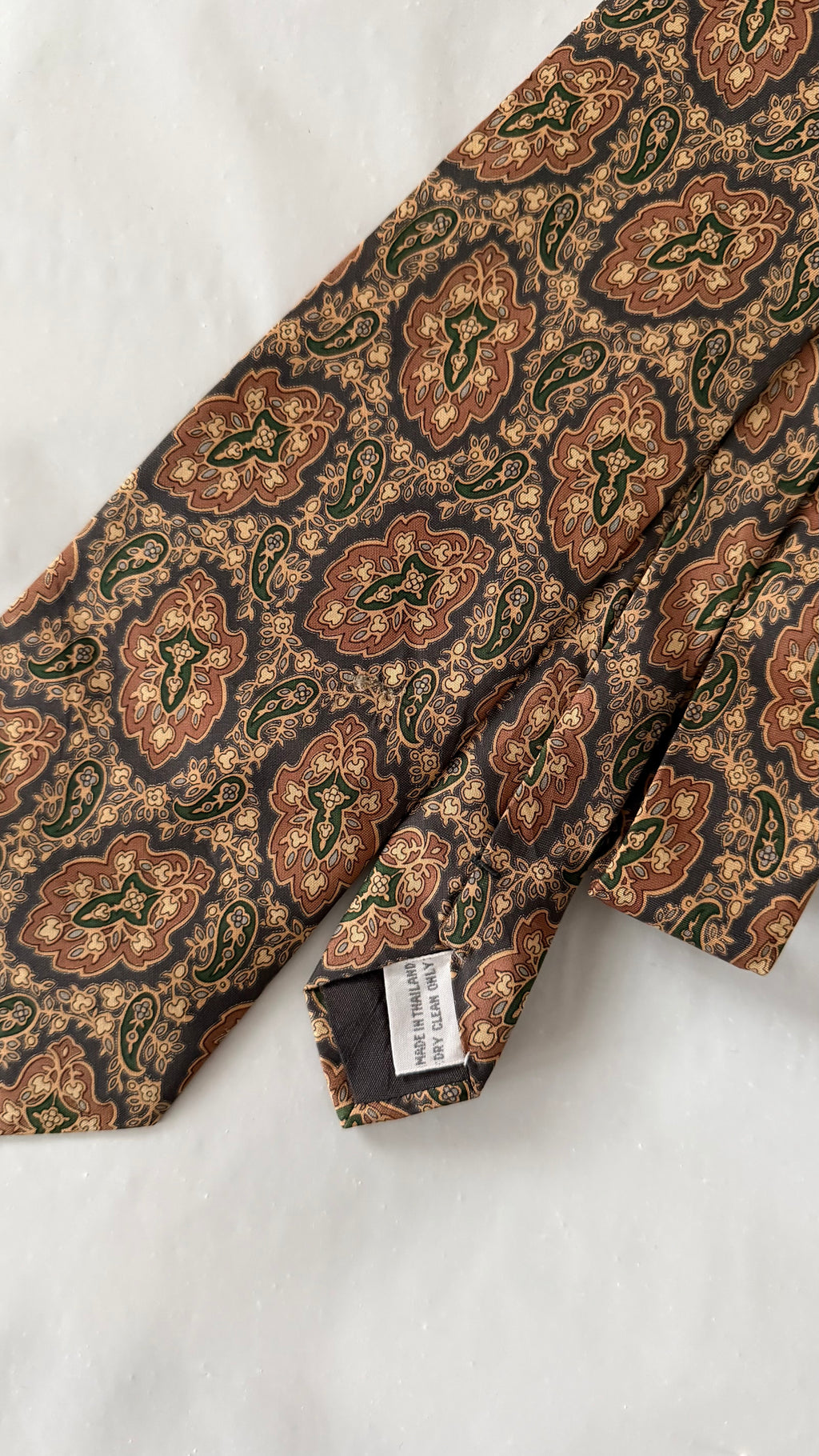 Jim Thompson 1990s Silk Tie