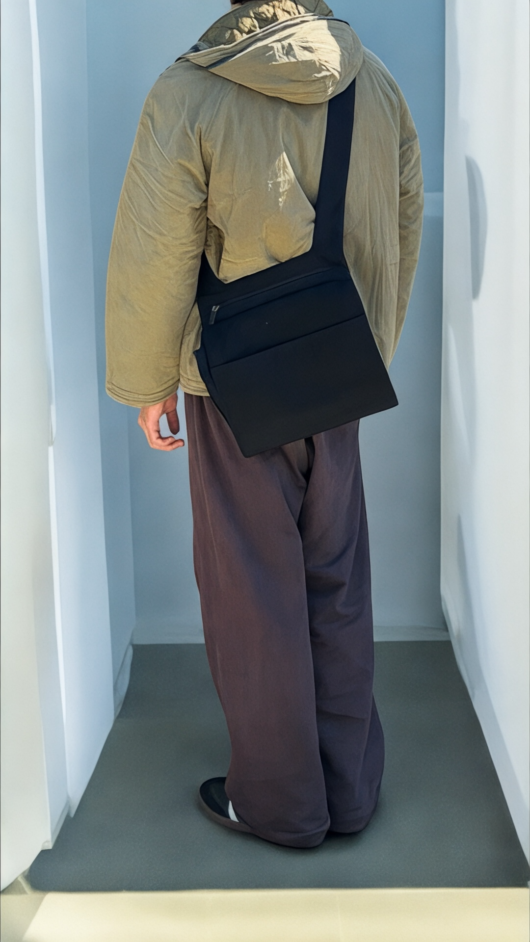 Miu Miu FW1999 Tech Fabric Crossbody Bag