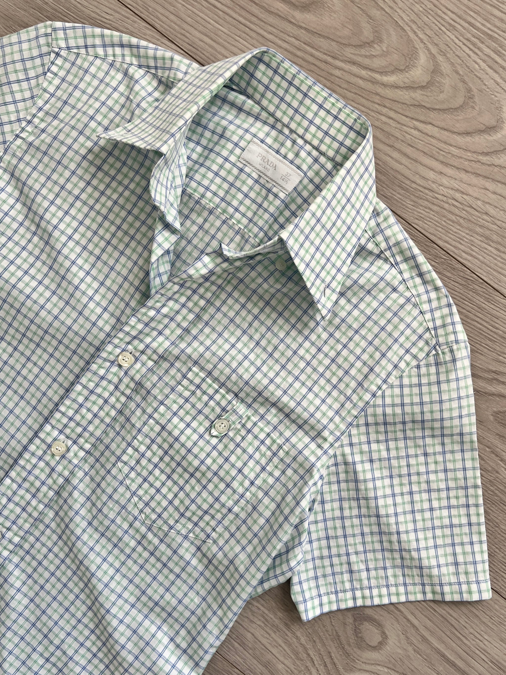 Prada SS2015 Check Shirt - Size S