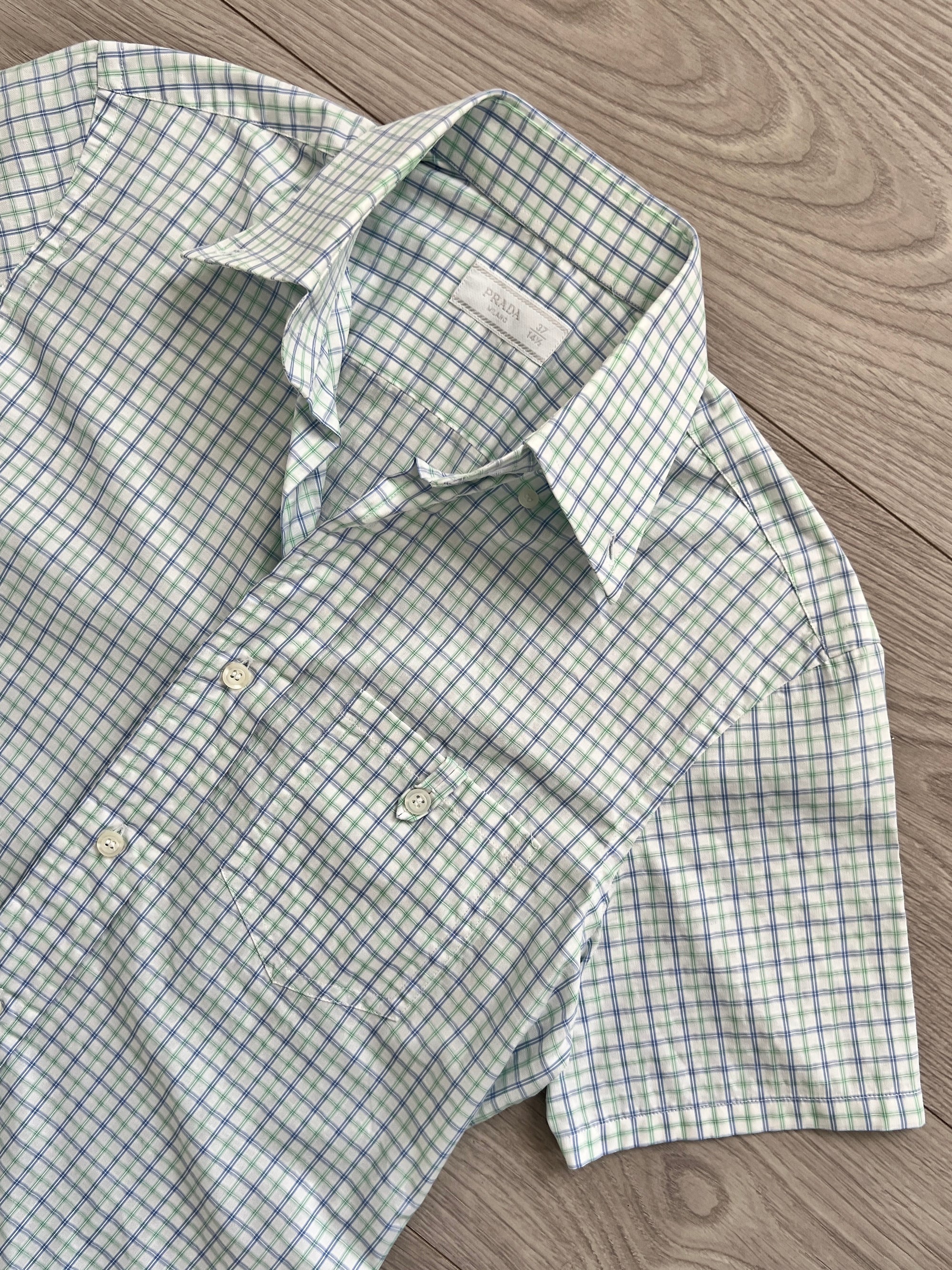 Prada SS2015 Check Shirt - Size S