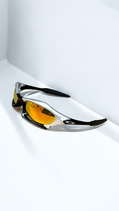 Oakley 2003 Splice FMJ 5.56/Polished Black/Fire Iridium