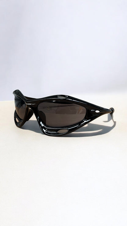 Oakley 1998 Gen 1 Racing Jacket Sunglasses Black/Black