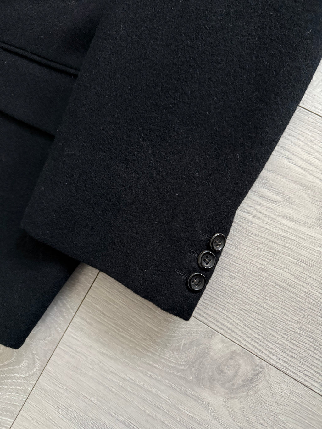 Comme Des Garcons Homme 1980s Triple Pleat Melton Wool Suit - M Jacket / 32" Waist