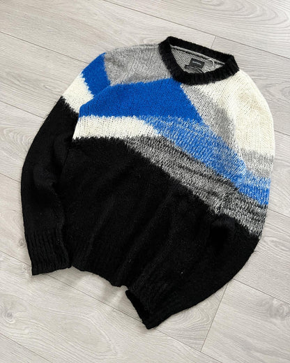 Diesel Geometric Mohair Knit Sweater - Size M