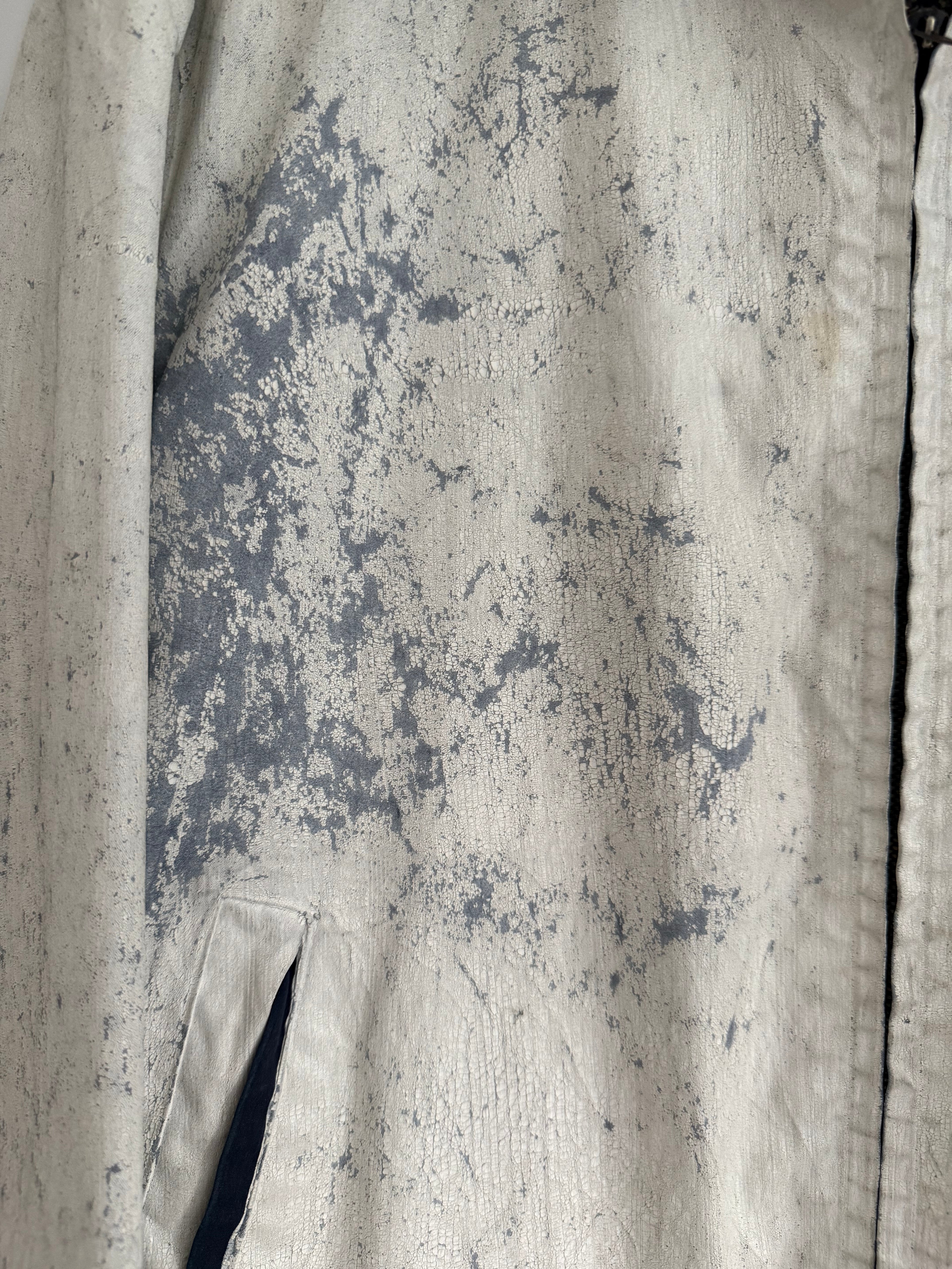 Maison Martin Margiela SS2004 Artisanal Line (0)(10) Painted Military Jacket - Size L