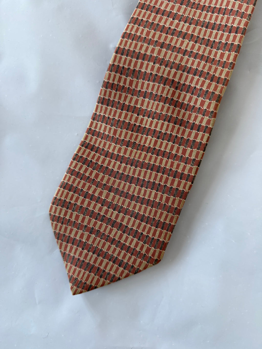 Issey Miyake 1990s Silk Tie