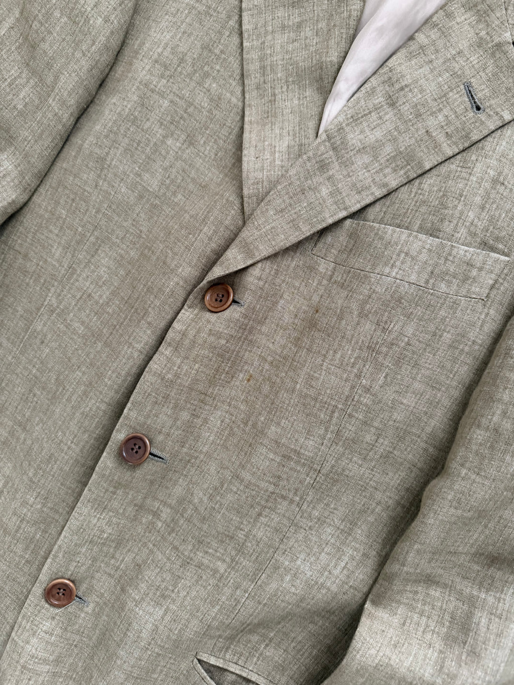 Hugo Boss 1990s Linen 3B Jacket - Size M