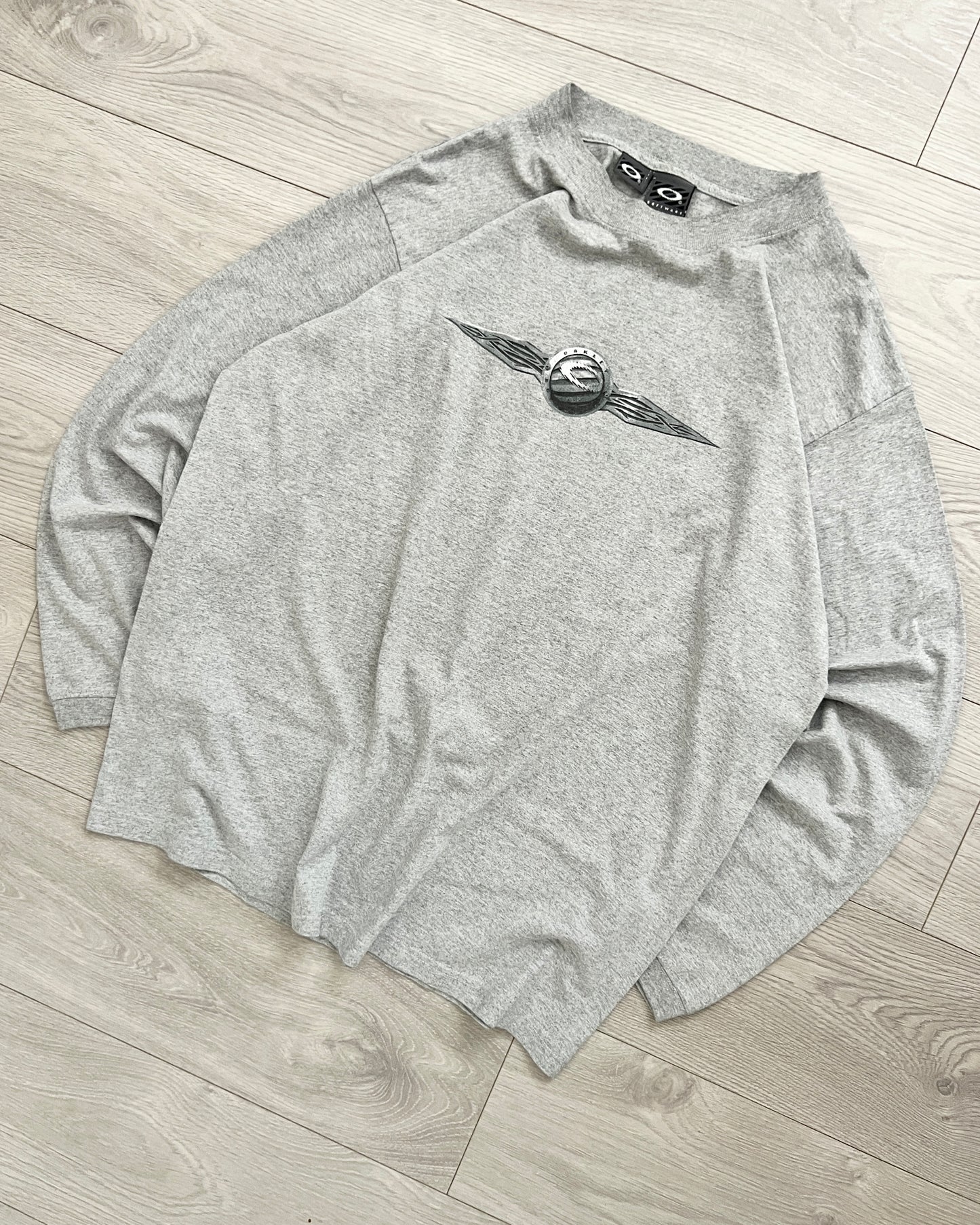 Oakley Software 00s Blade Icon Logo Long Sleeve - Size XL