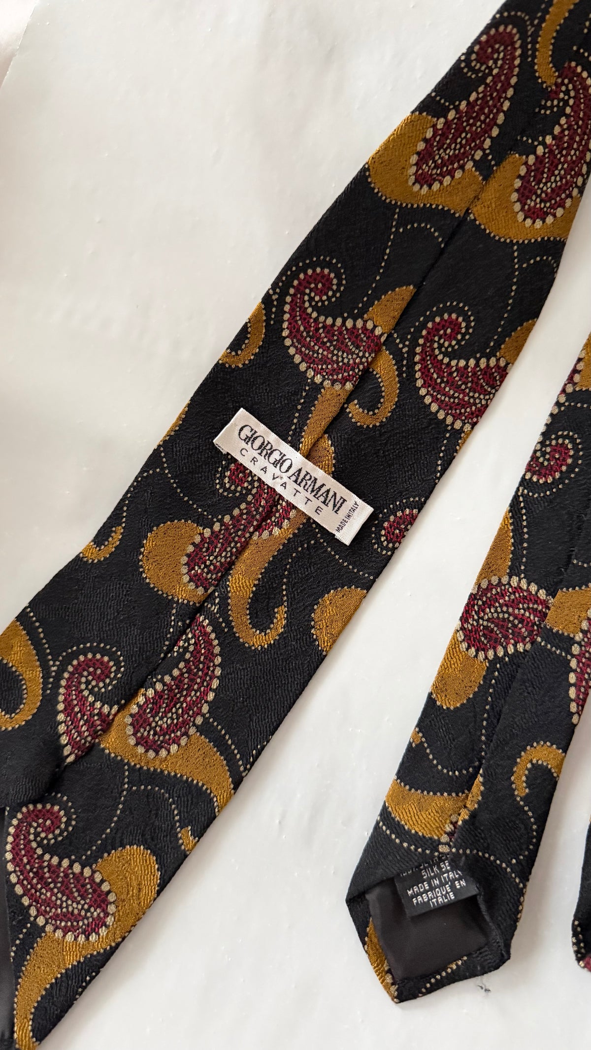 Giorgio Armani 1990s Silk Tie