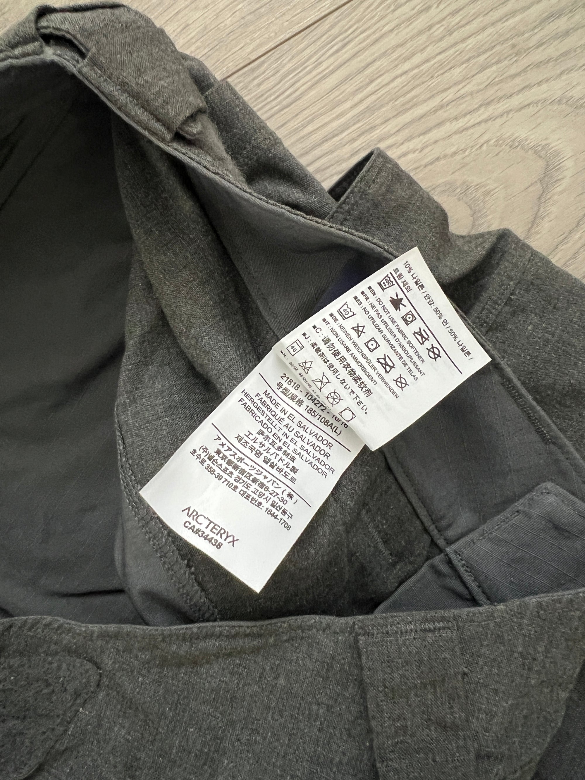 Arcteryx LEAF SMU Assault FR Combat Utility Pants Wolf Grey - Size S & M