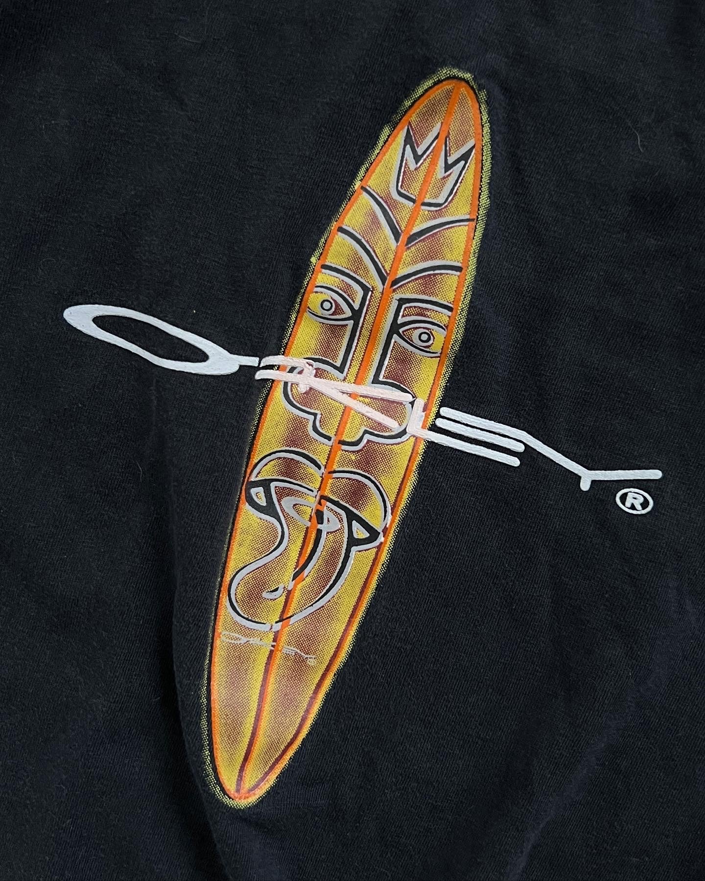 Oakley 2000s Vintage Surfboard Logo T-Shirt - Size XL