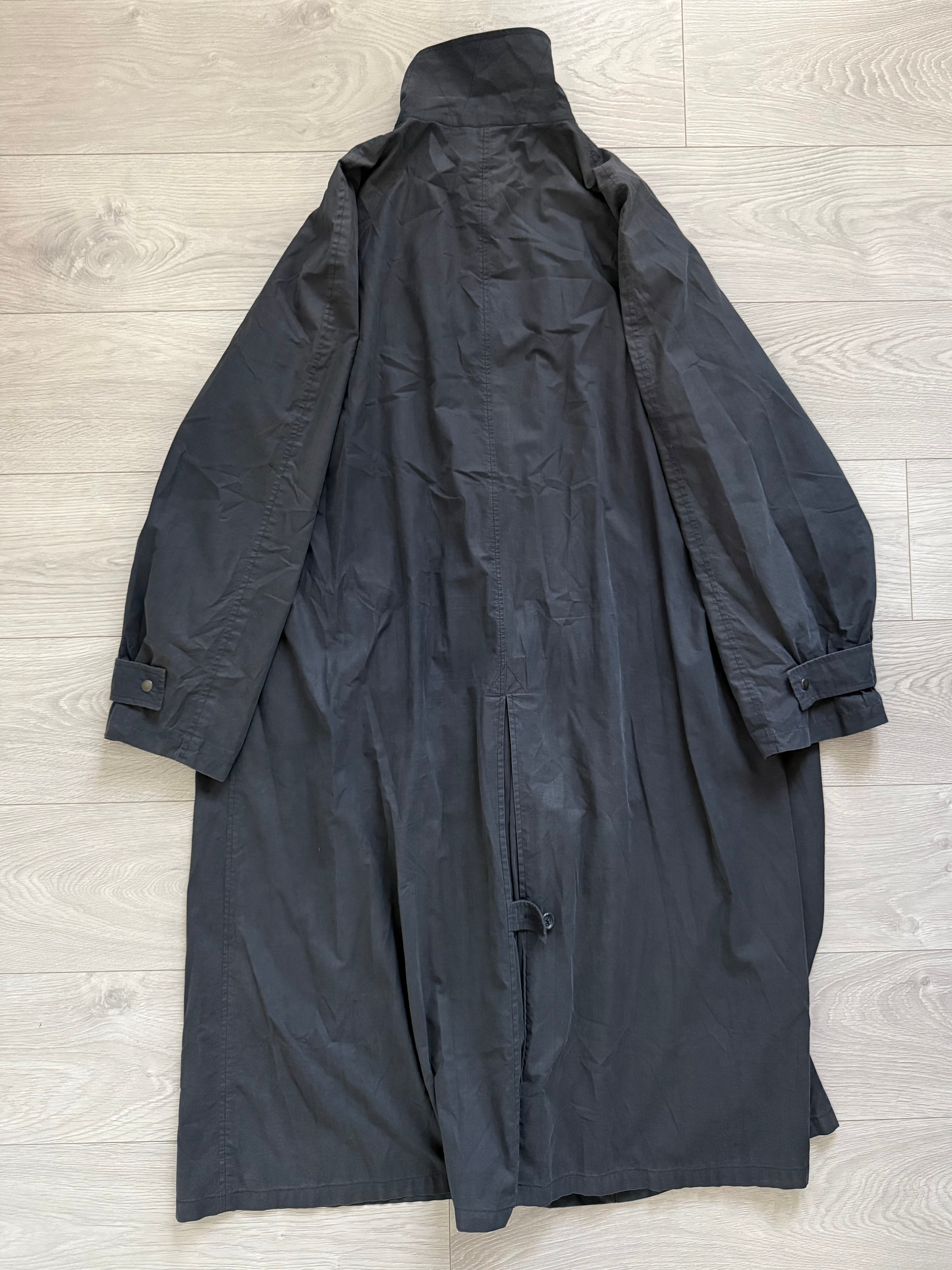 Emporio Armani 1990s Waterproof Trench Coat - Size XL