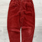 C.P. Company 1980s 'Navy Arctic' Rust Orange Pleated Cord Pants - Size 31