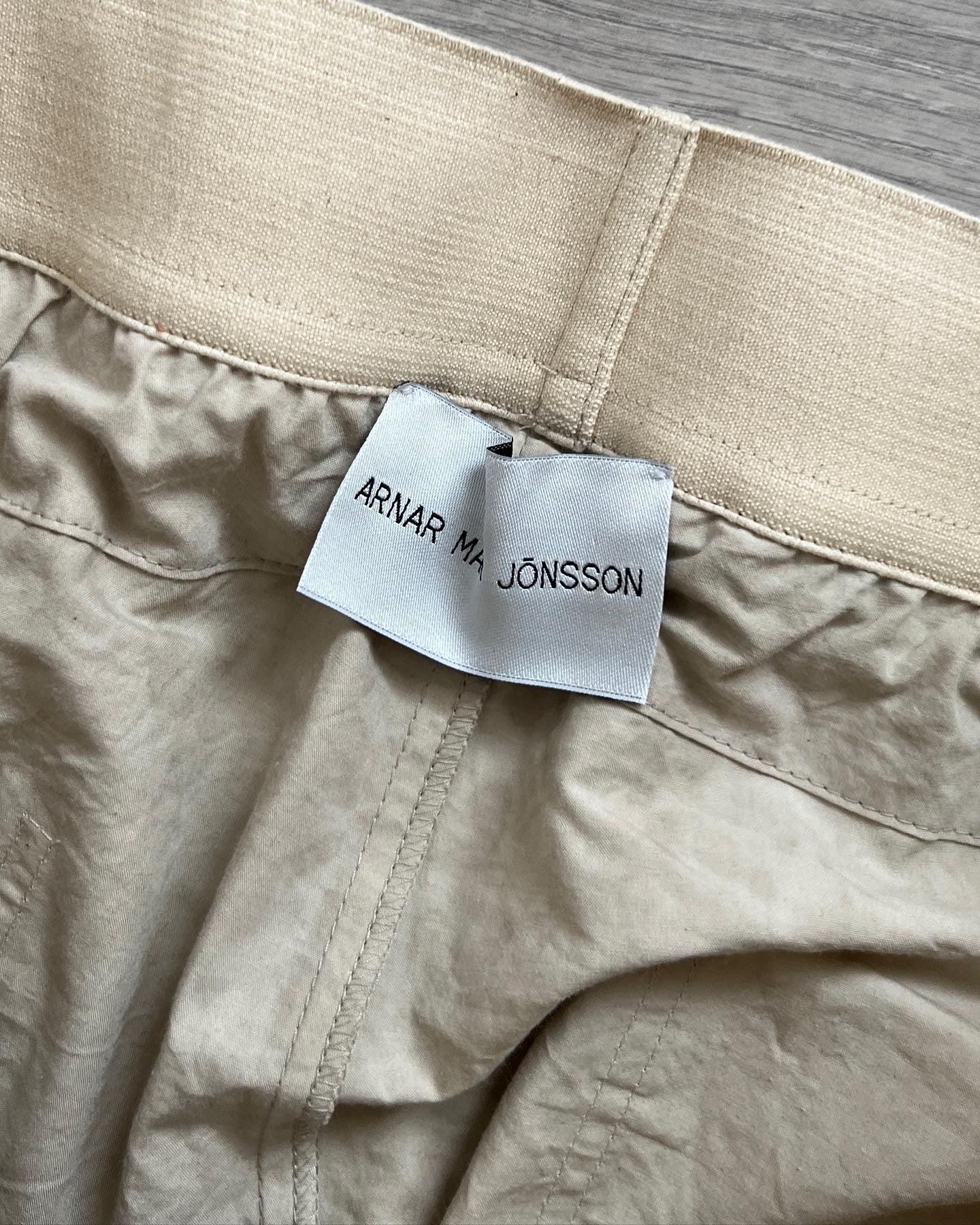 Arnar Mar Jonsson Garment Dyed Technical Panelled Pants - Size 32