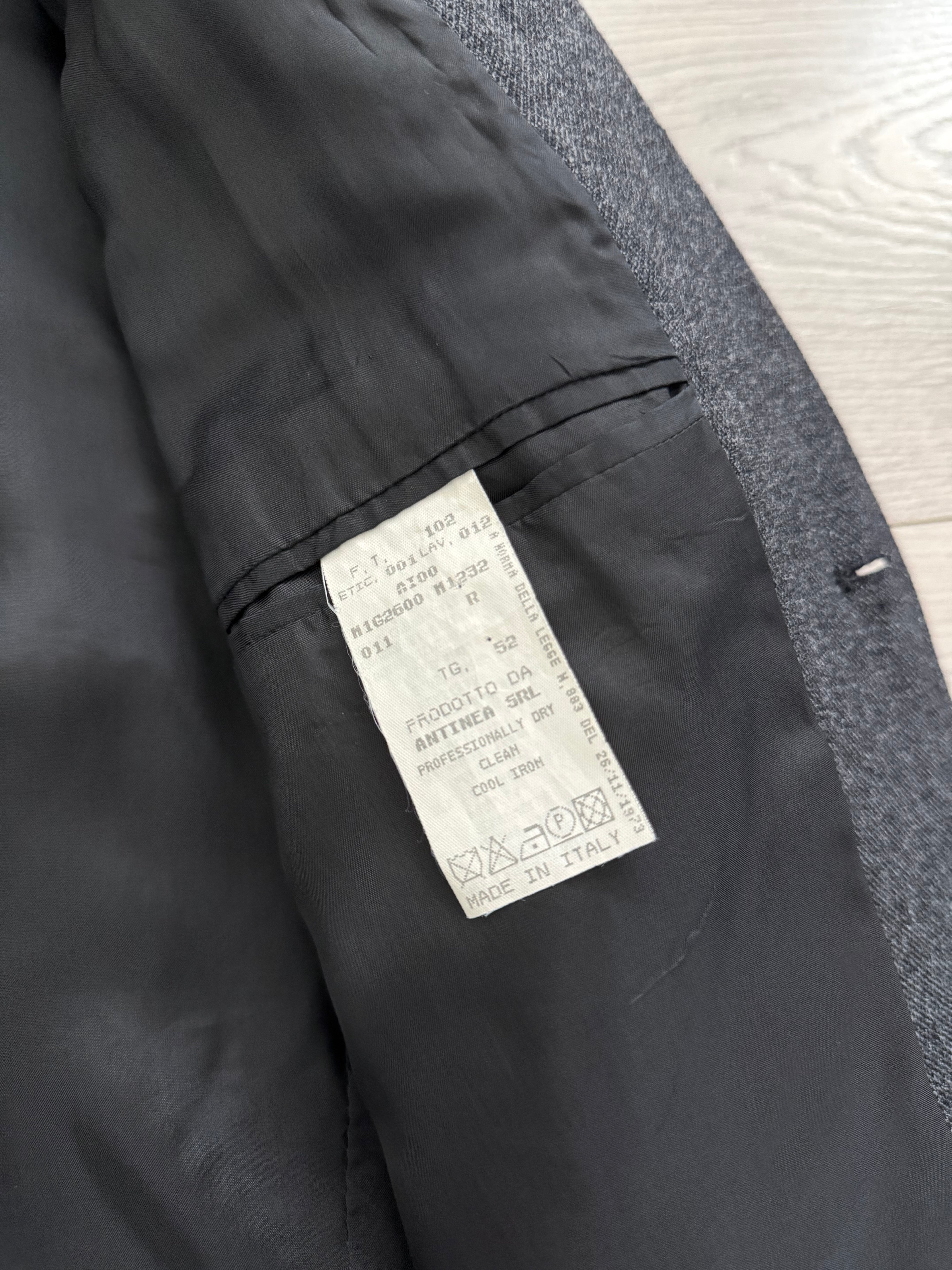 Emporio Armani 1990s 3B Grey Sports Jacket Blazer - Size XL