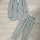 Comme Des Garcons Homme SS1991 Wool Pleated Grey Suit - Size M Jacket / 31 Waist