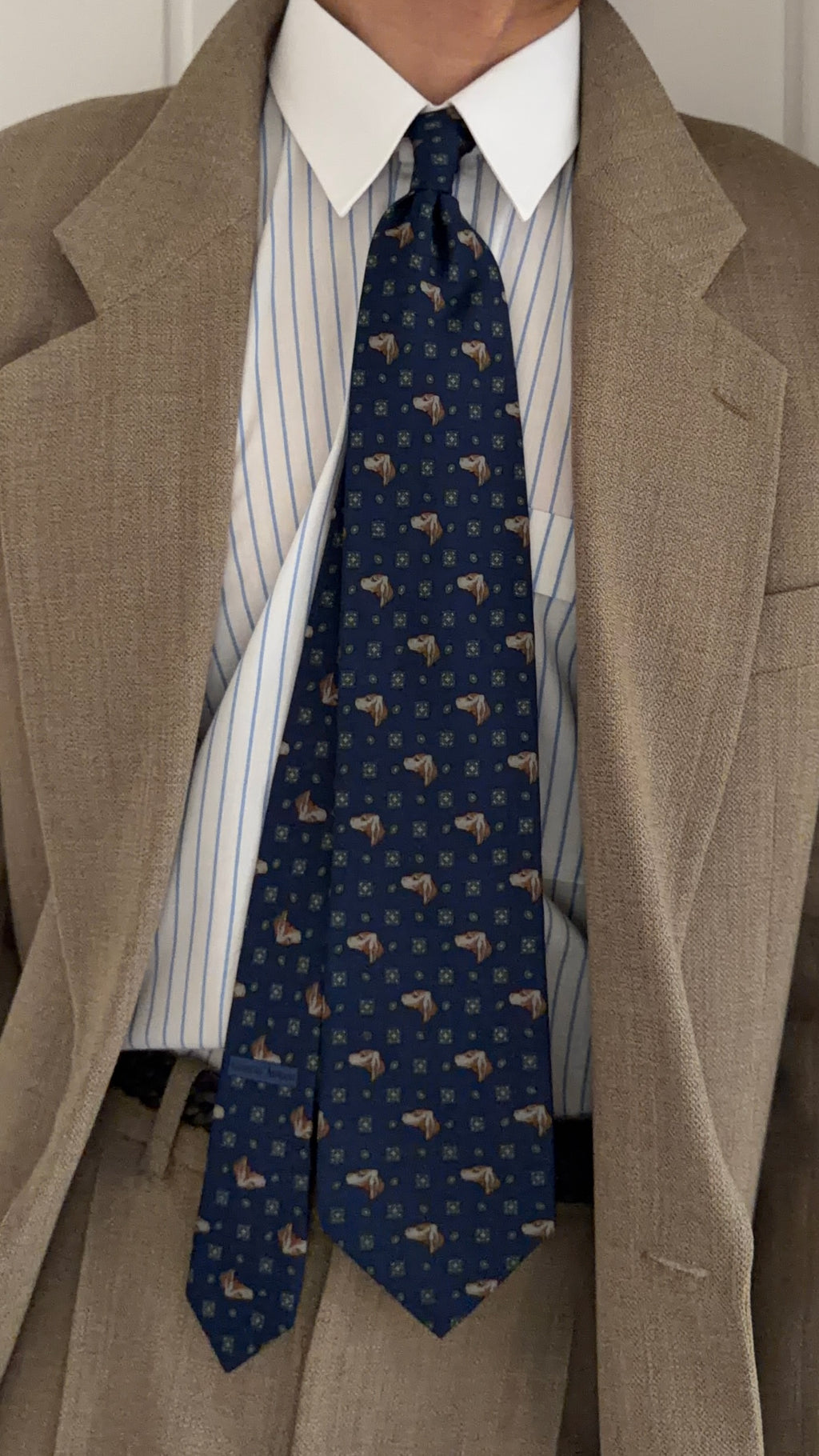 Giorgio Armani 1970s Silk Tie
