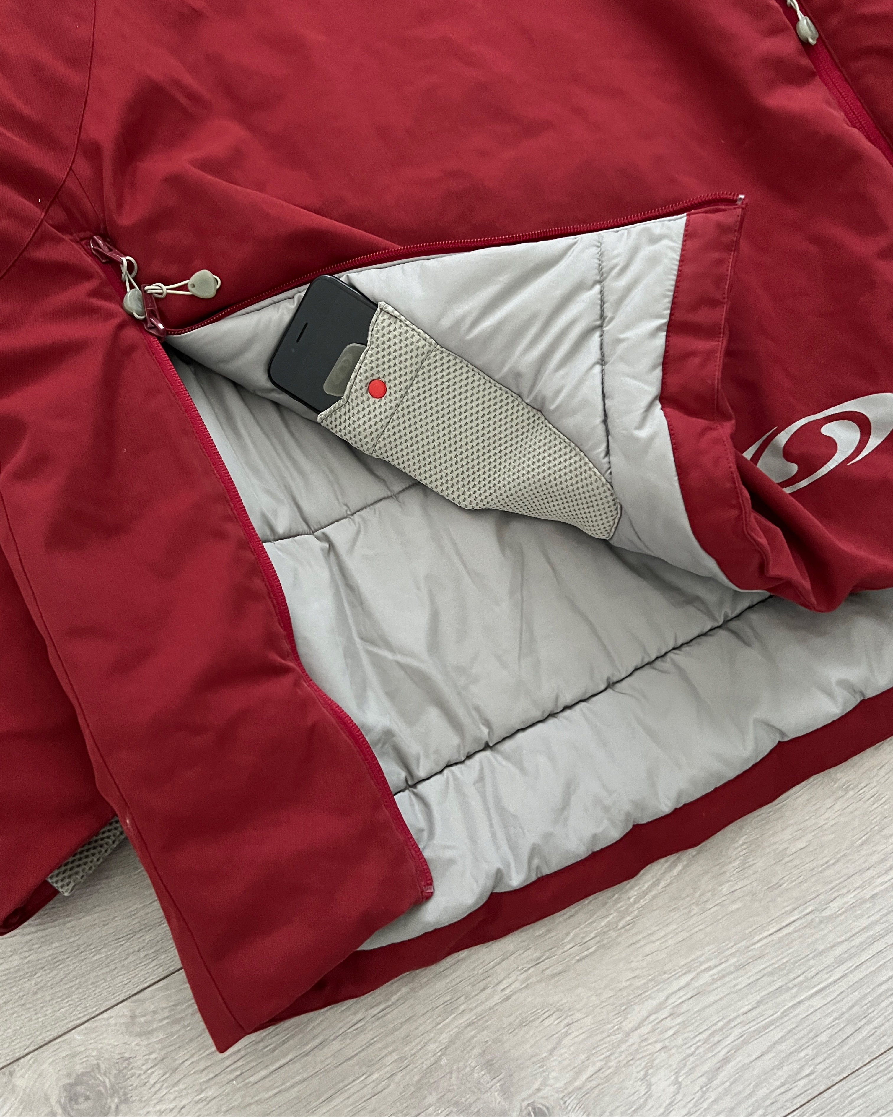 Salomon Late 1990s Asymmetrical Zip Technical Insulated