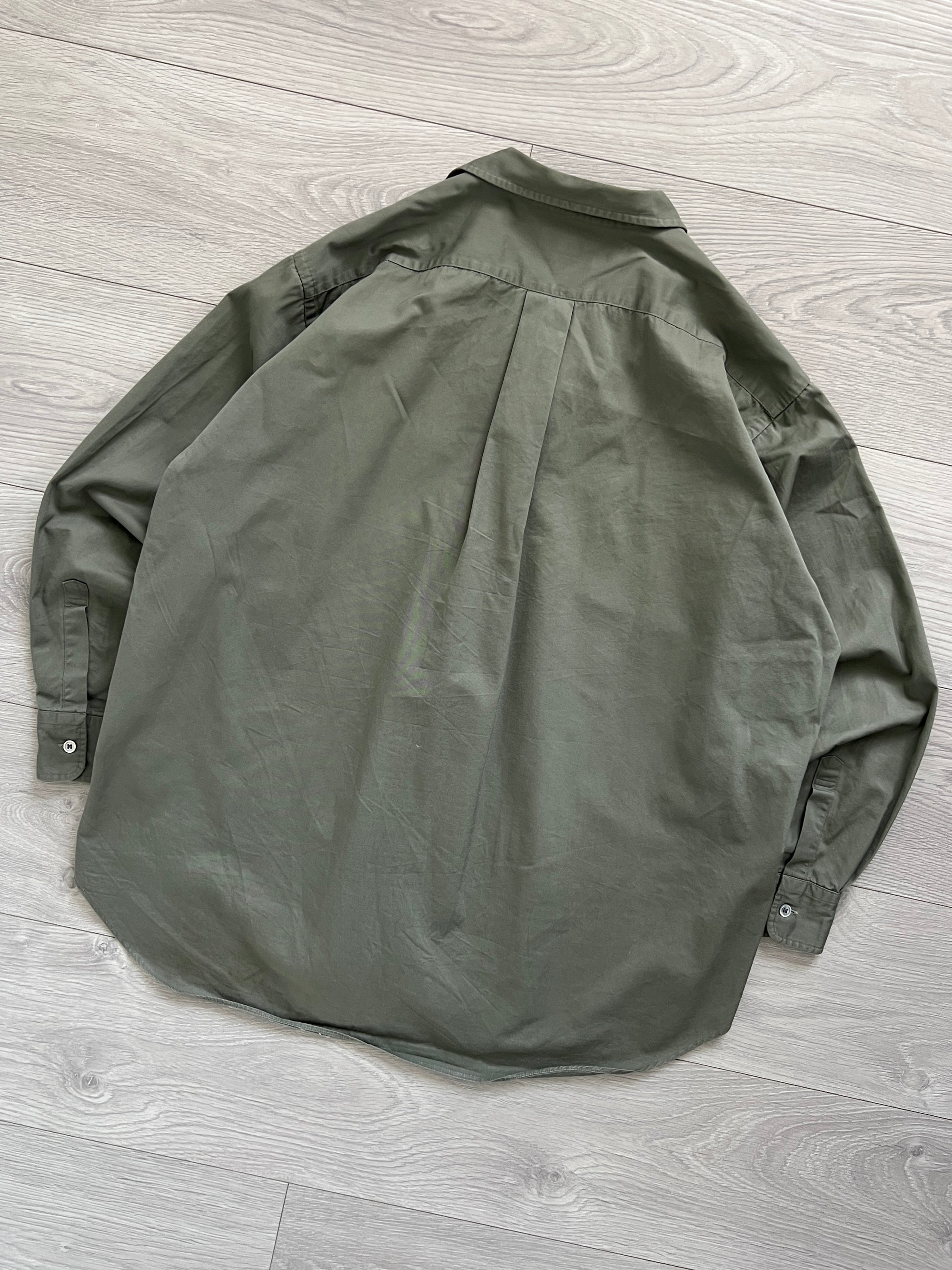 Comme Des Garcons Homme 1980s Military Cargo Relaxed Shirt - Size M
