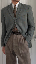 Giorgio Armani 1980s 3B Wool Textured Sport Jacket Blazer - Size M