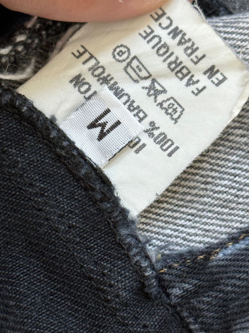 Maison Martin Margiela Artisanal Line (0) SS1999 Re-Worked Panelled Denim Jeans - Size 27" Waist