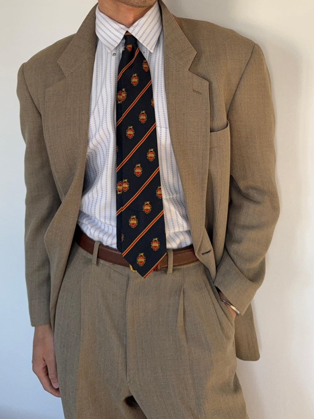 Bic 1990s Silk Tie