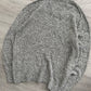 Comme Des Garcons Homme 1992 Linen-Silk Marled Knit Sweater - Size S