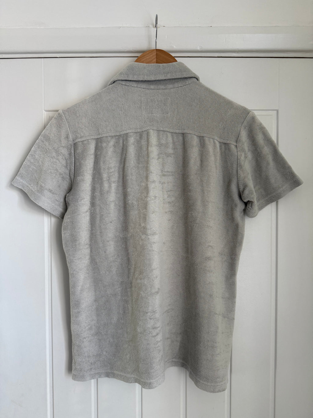 Giorgio Armani Jeans 1990s Towelling Polo Shirt - Size S