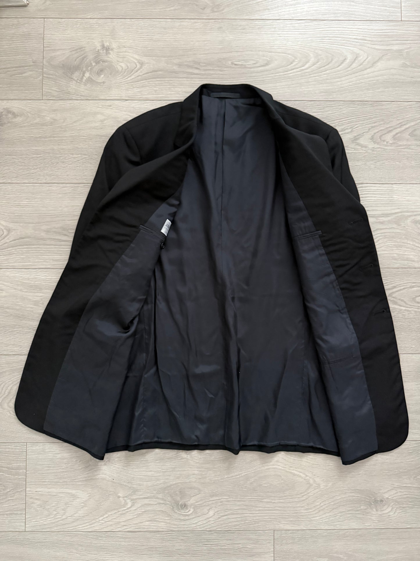 Giorgio Armani 1990s 3B Pleated Wool Suit - Size XL Jacket / 36" Waist