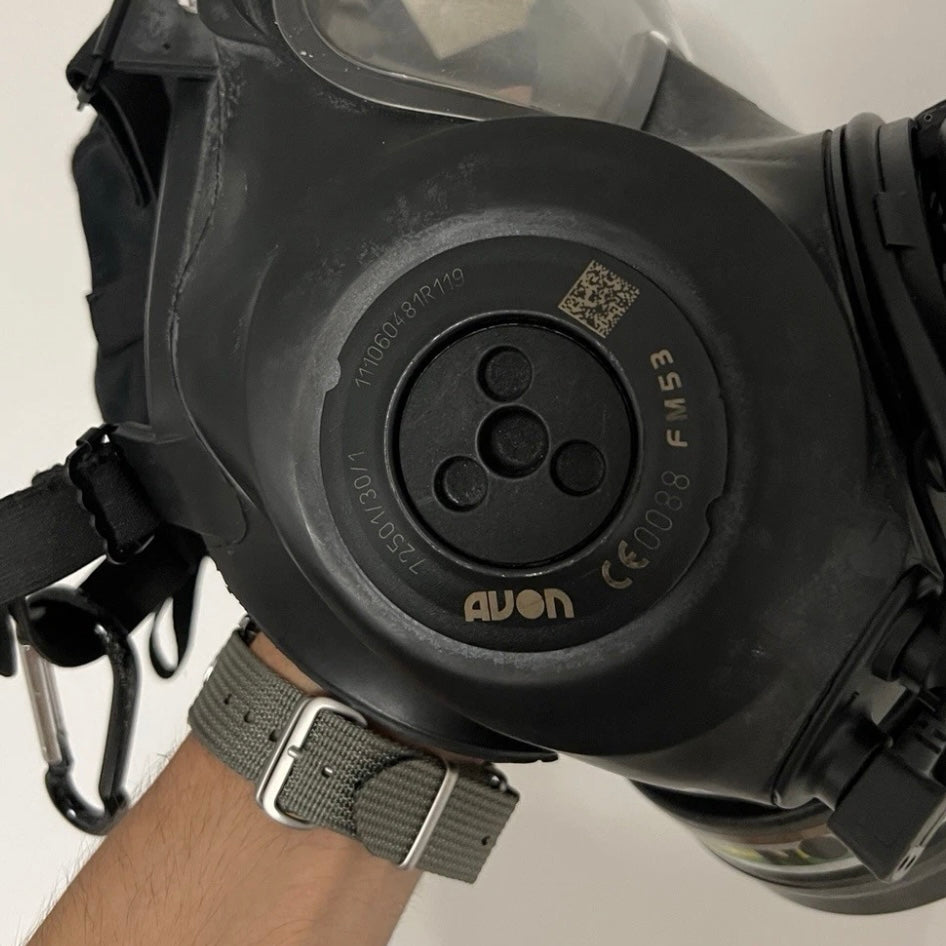 Avon Protection FM53 Respirator Gas Mask And Voice Projection Unit