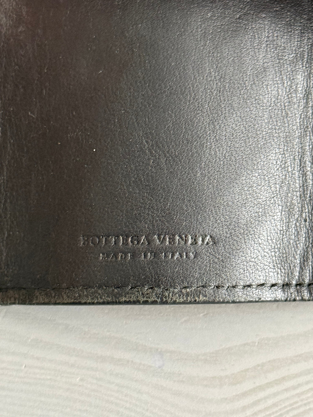 Bottega Veneta Vintage Leather Key Holder