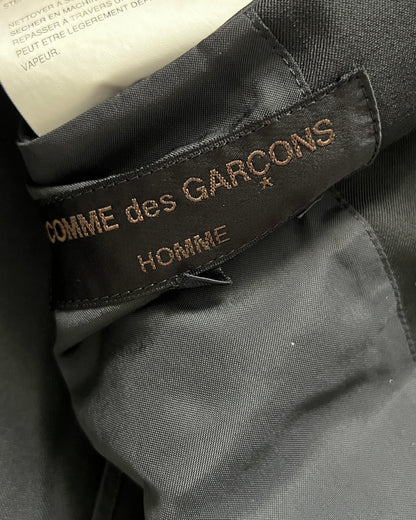 Comme Des Garcons Homme 2001 Pleated Wool Gabardine Suit - Size S Jacket / 30" Waist