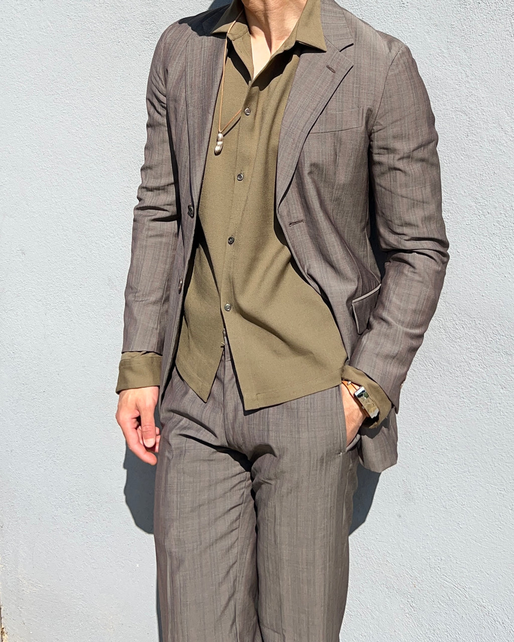 Prada Mainline SS2001 Runway Unlined Suit - Size S Jacket / 30" Waist