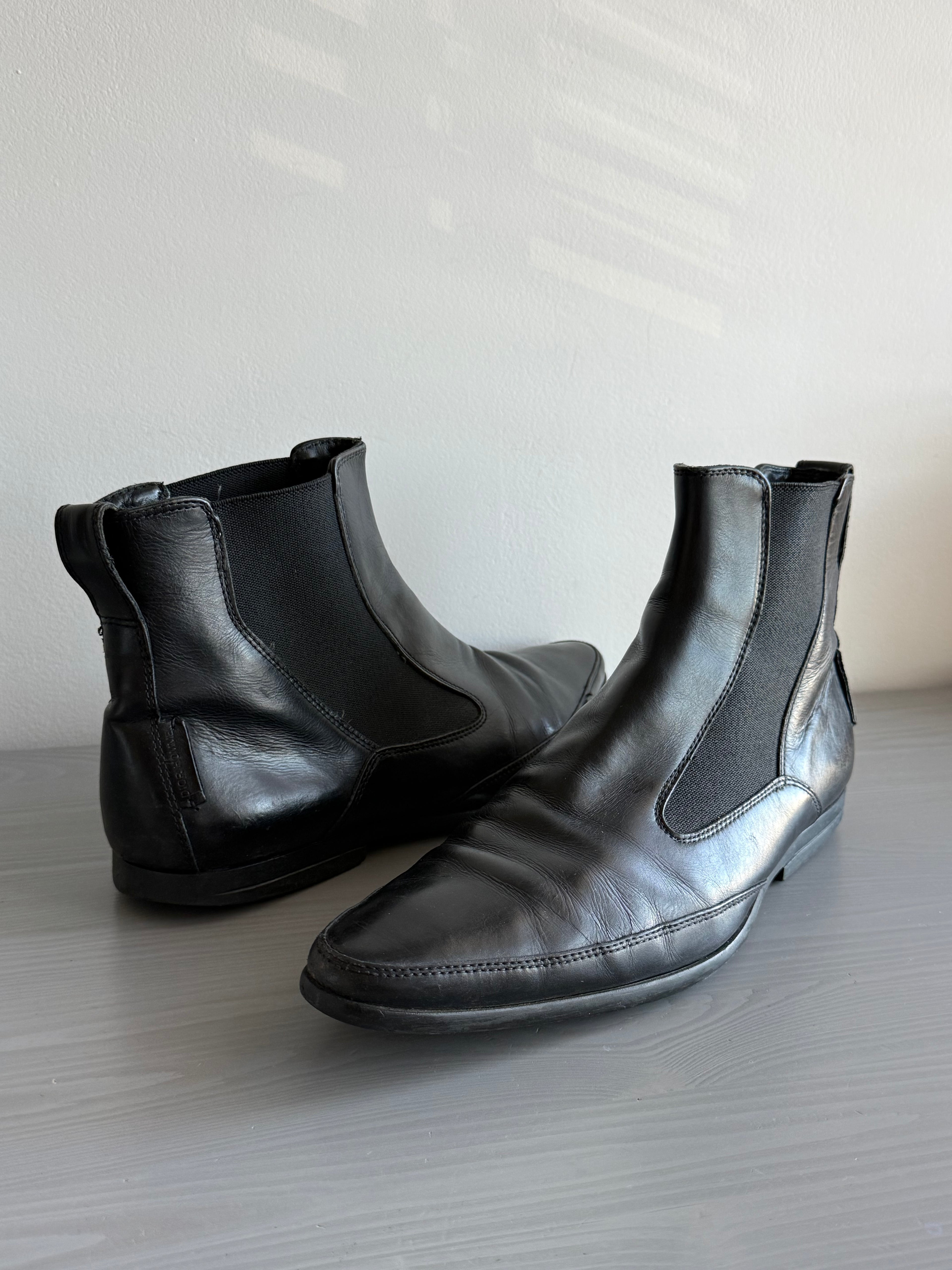 Dior Homme by Hedi Slimane AW2006 Leather Boots - Size EU42/UK8/US9