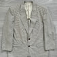 Comme Des Garcons Homme 1991 Micro-Houndstooth Check Wool Pleated Suit - Size M Jacket / 32" Waist