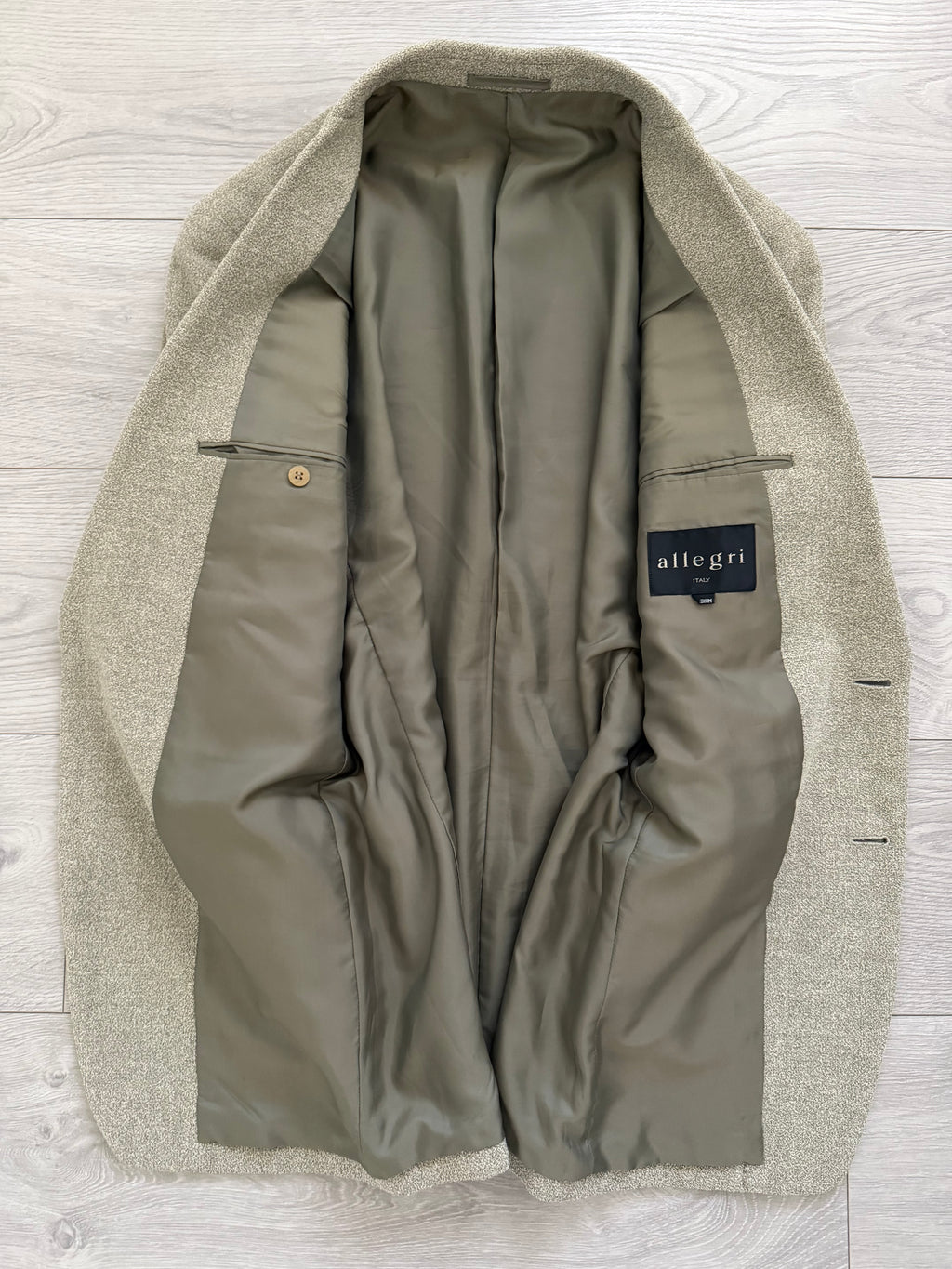 Allegri 1990s 2B Melange Textured Sport Jacket Blazer - Size M