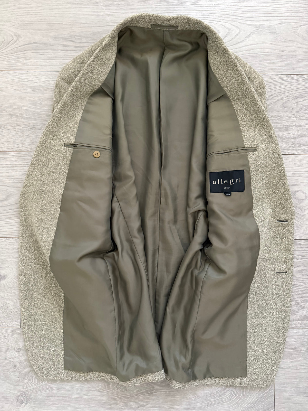 Allegri 1990s 2B Melange Textured Sport Jacket Blazer - Size M