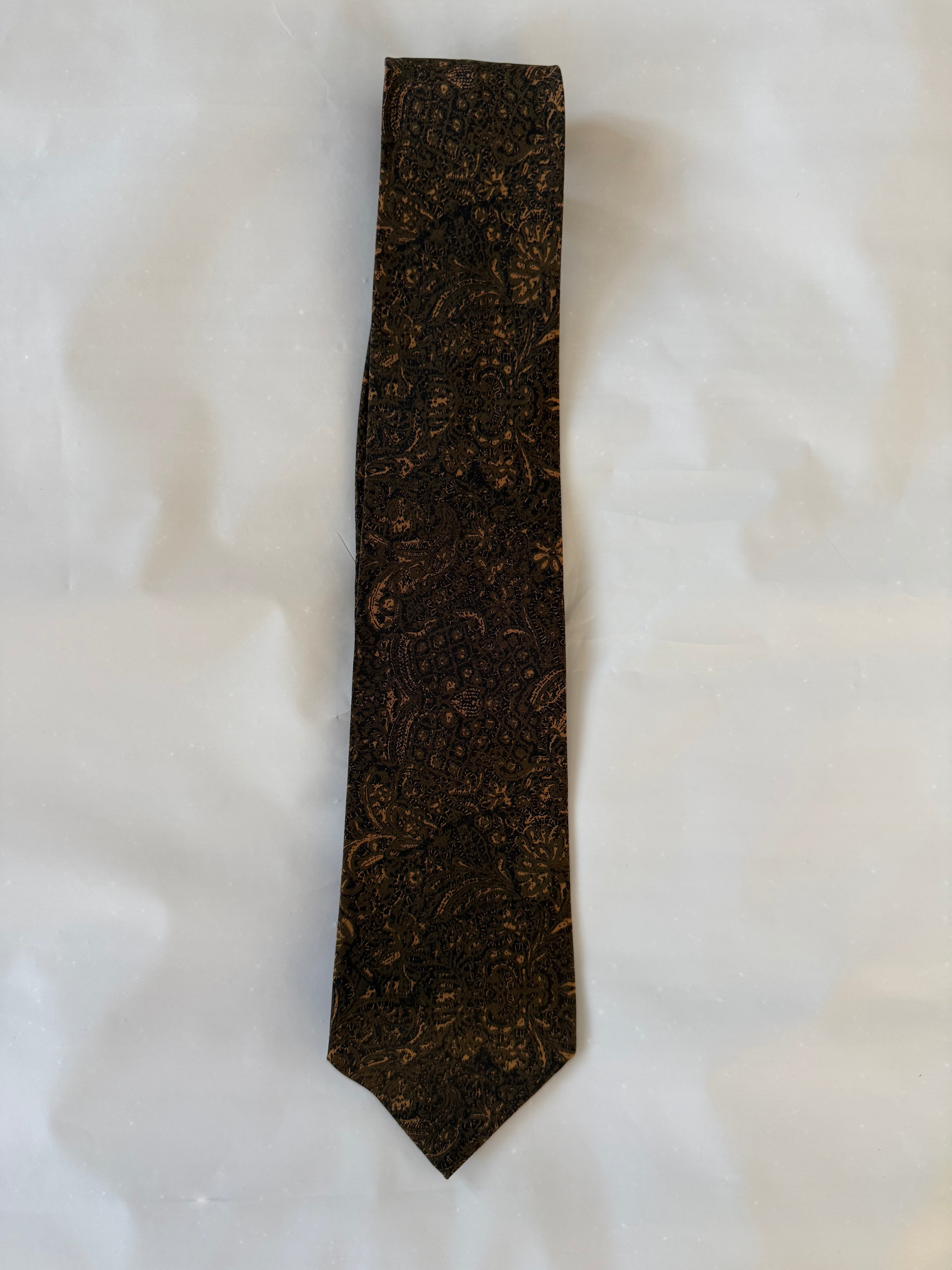 Balmain 1990s Silk Tie