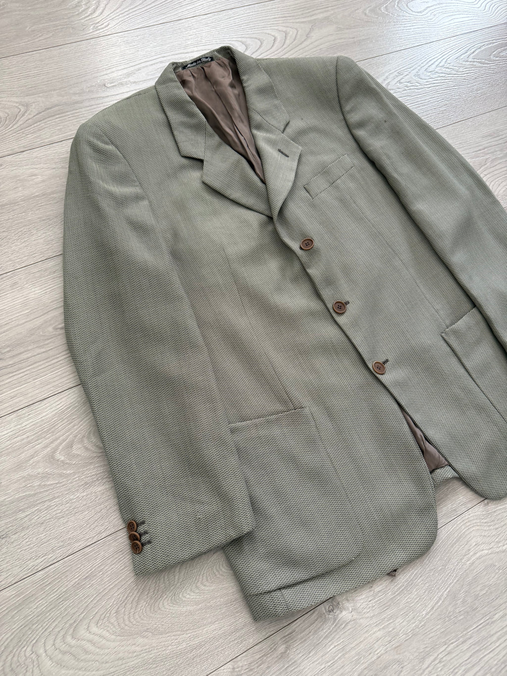 Giorgio Armani 1980s 3B Wool Sports Jacket Blazer - Size XL