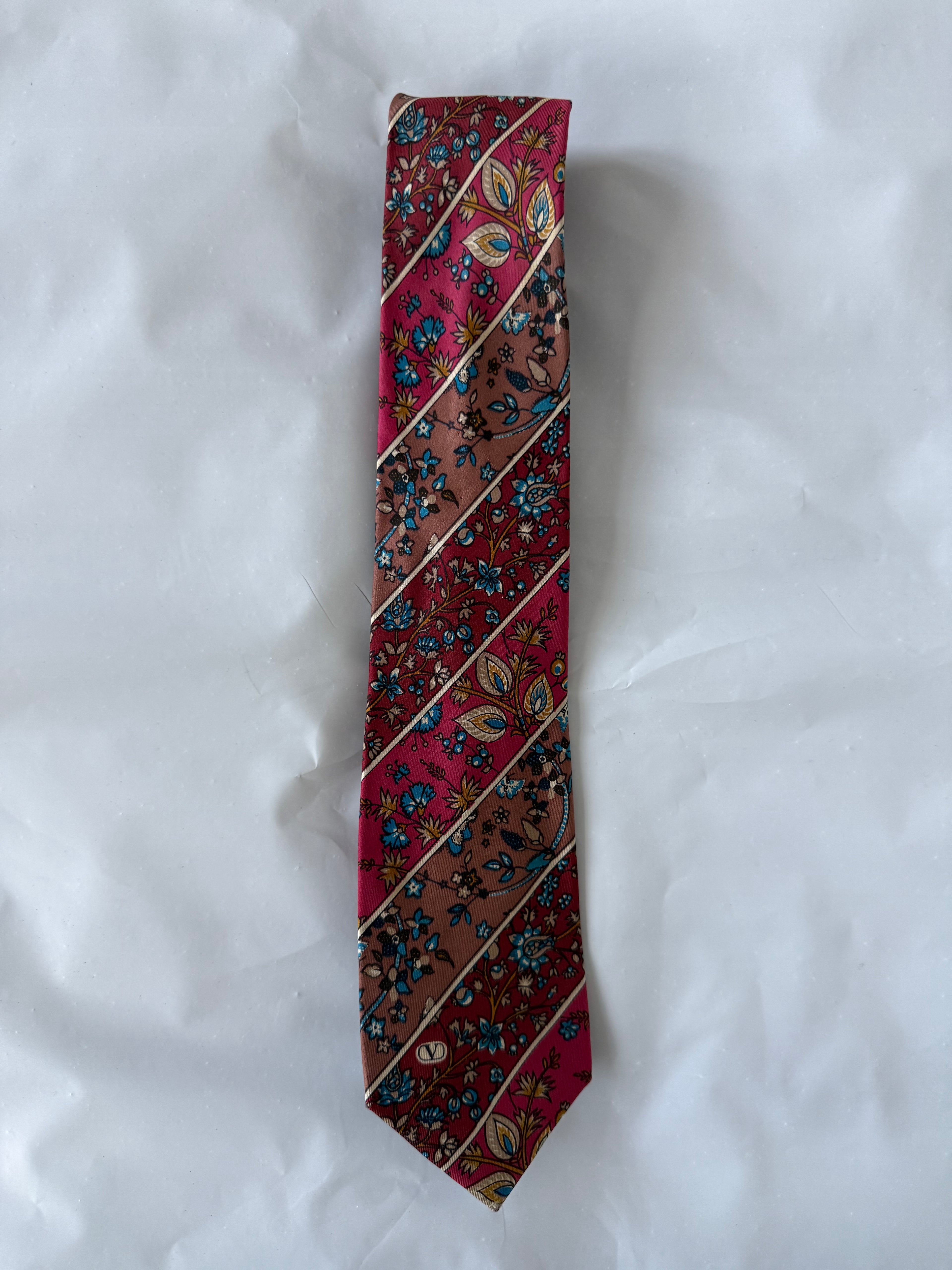 Valentino 1990s Silk Tie