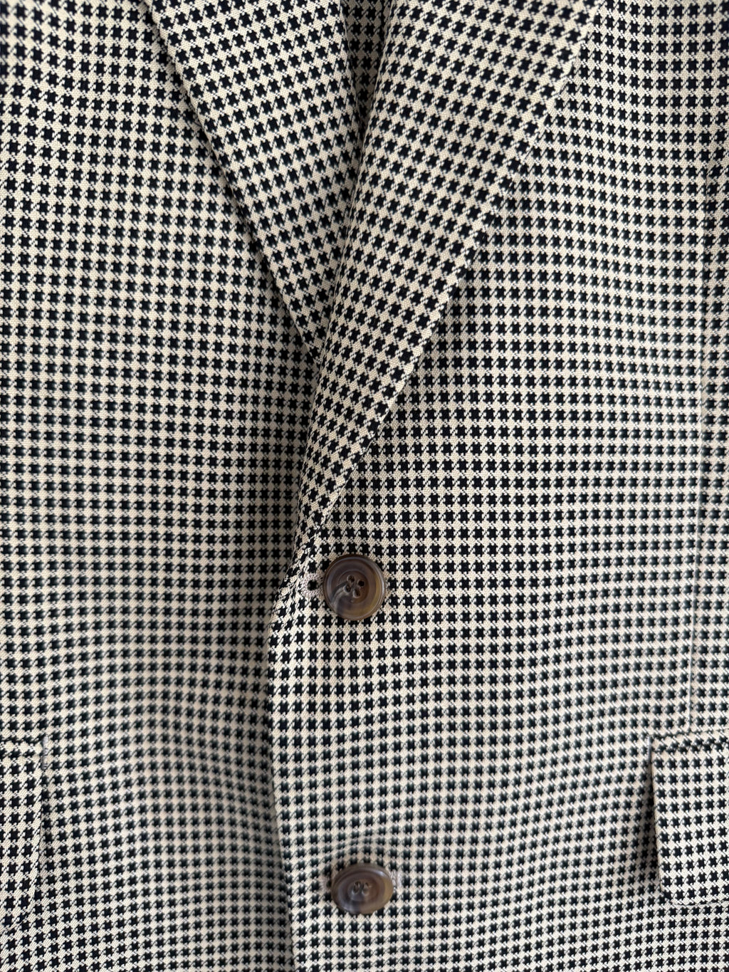 Dior 1980s 2B Unlined Textured Wool Sports Blazer Jacket - Size S
