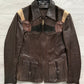 Gucci by Tom Ford SS2004 Western Leather Patchwork Jacket - Size M