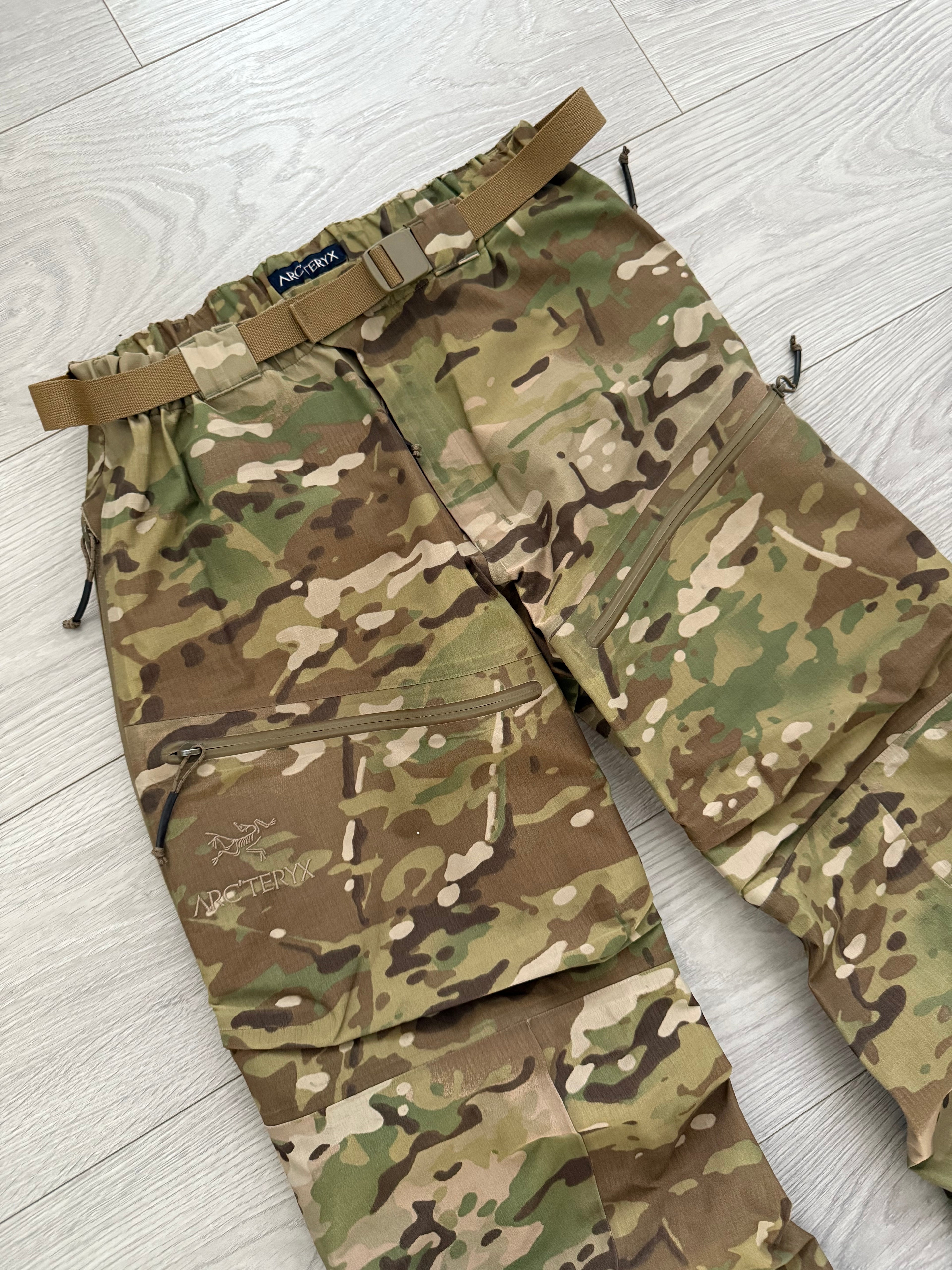Arcteryx LEAF Alpha LT GEN 2 Gore-Tex Waterproof Pants Multicam - Size M