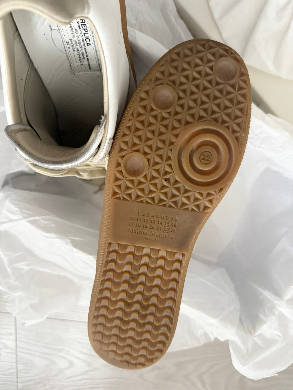 Maison Martin Margiela Authentic 'Replica' Germany Army Trainer GATs - Size UK9/US10/EU43