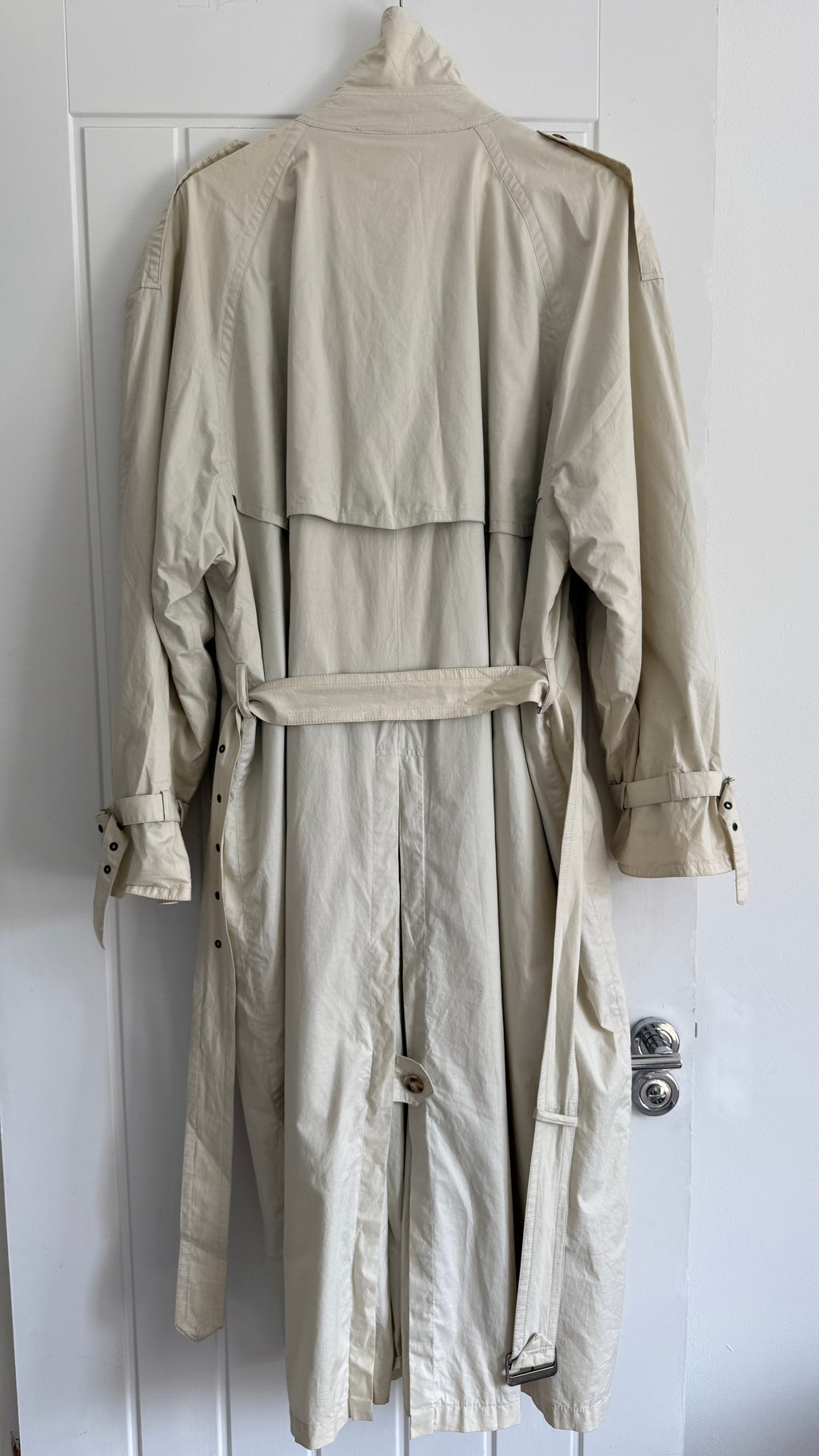 1980s Vintage Trench Coat Made in Germany - Size L